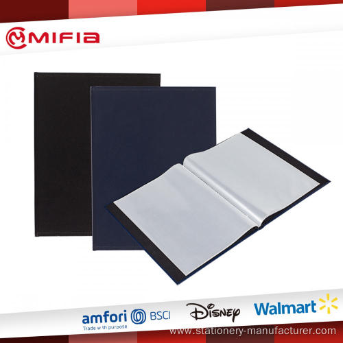 Display Book with Leather Cover